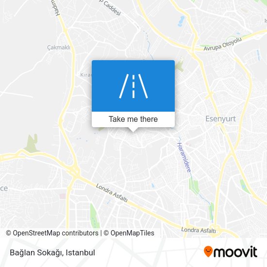 Bağlan Sokağı map
