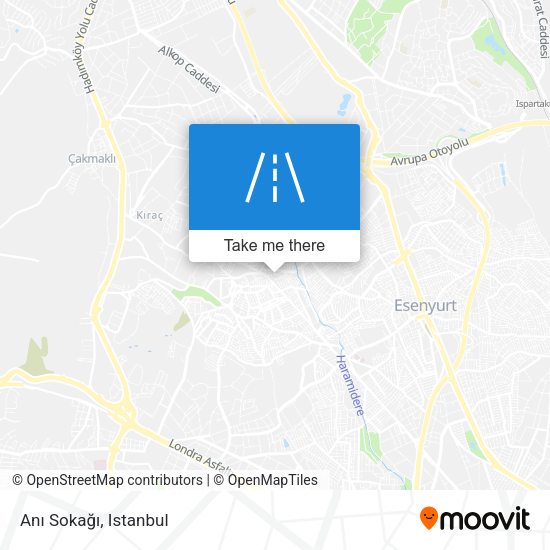 Anı Sokağı map