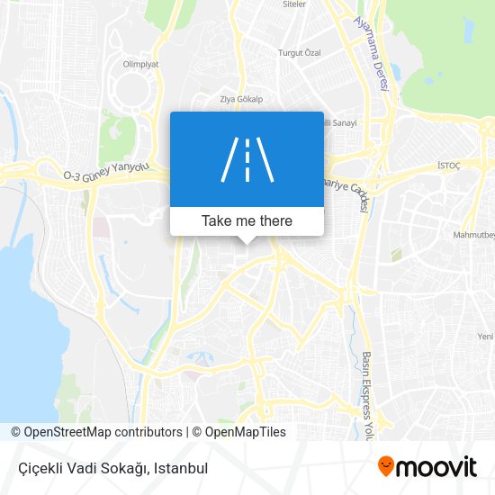 Çiçekli Vadi Sokağı map