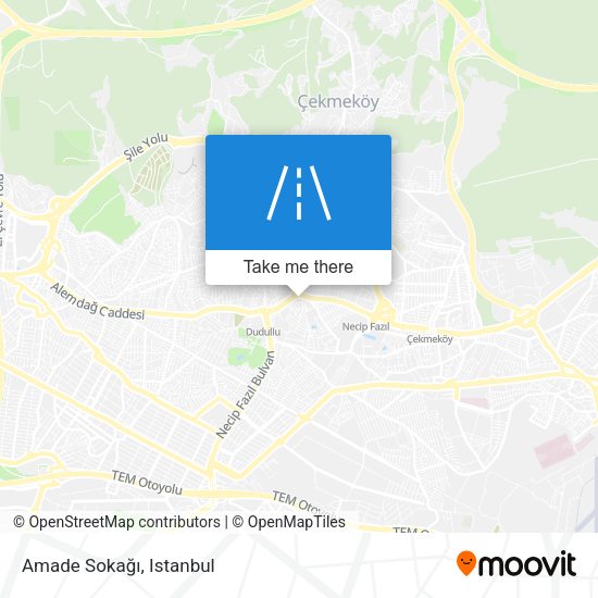 Amade Sokağı map