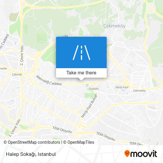 Halep Sokağı map