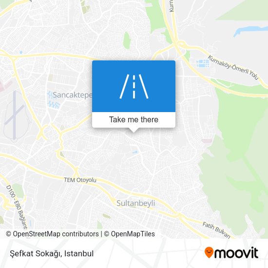 Şefkat Sokağı map