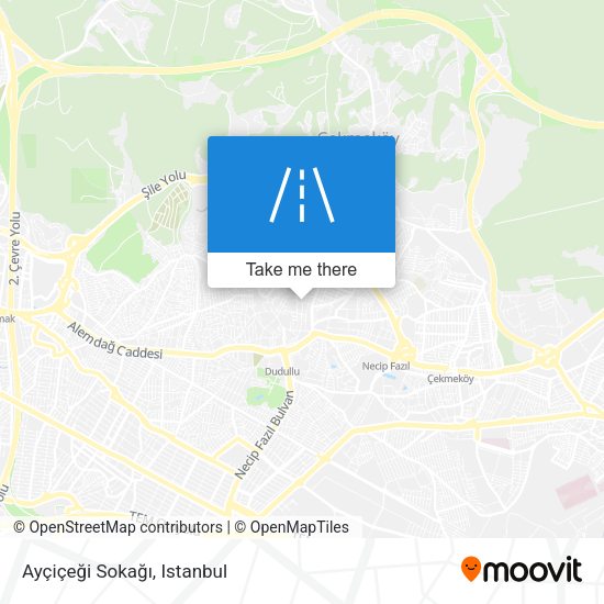 Ayçiçeği Sokağı map