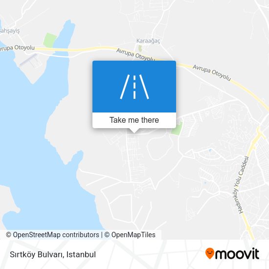 Sırtköy Bulvarı map