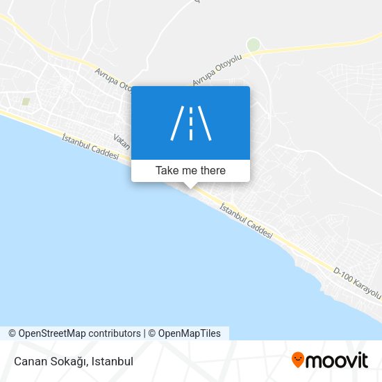 Canan Sokağı map