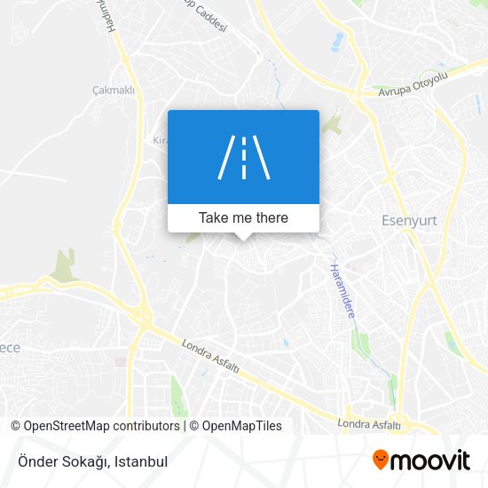 Önder Sokağı map