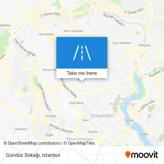 Gündüz Sokağı map