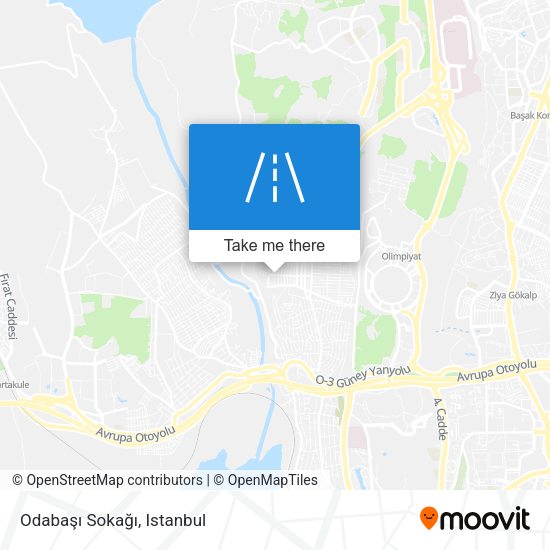 Odabaşı Sokağı map