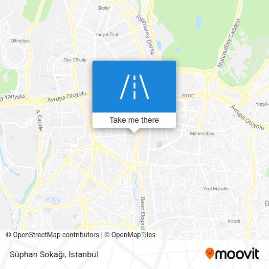 Süphan Sokağı map