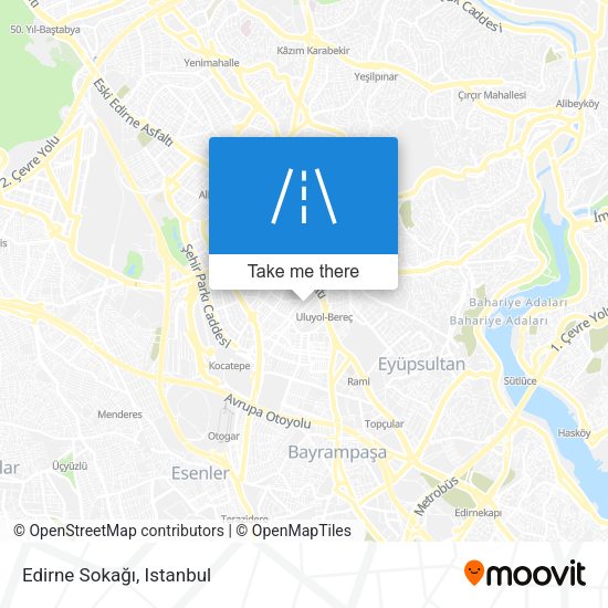 Edirne Sokağı map