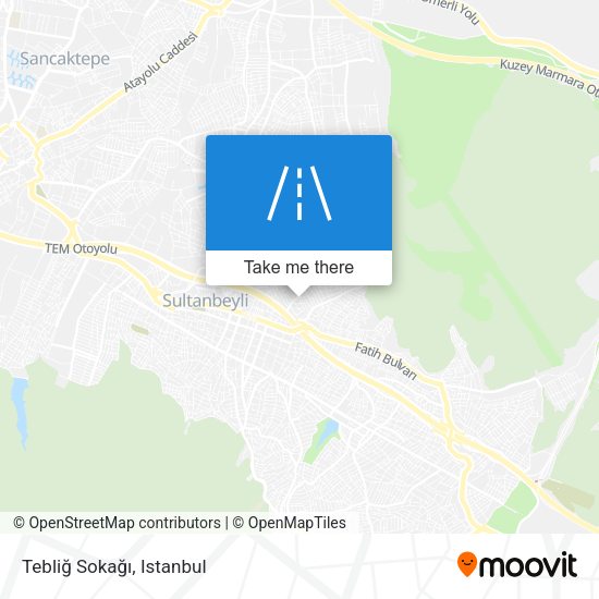 Tebliğ Sokağı map