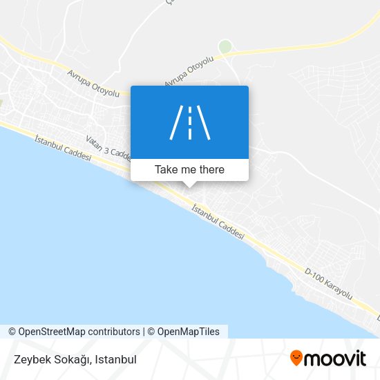 Zeybek Sokağı map