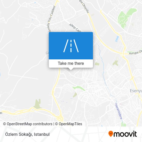 Özlem Sokağı map