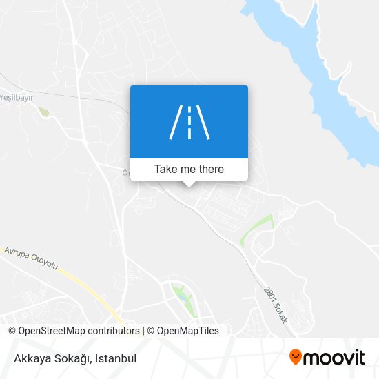 Akkaya Sokağı map