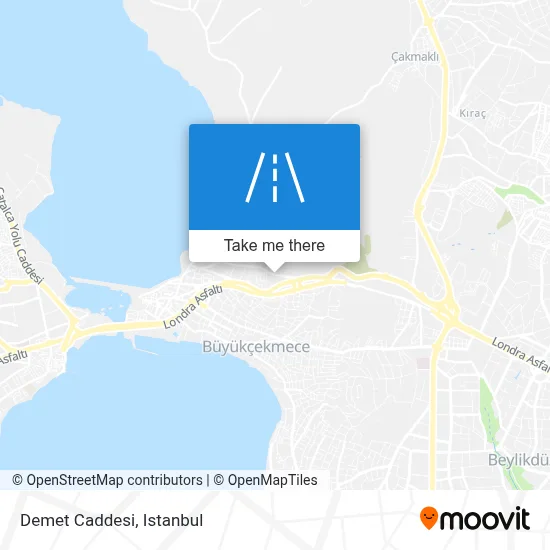 Demet Caddesi map