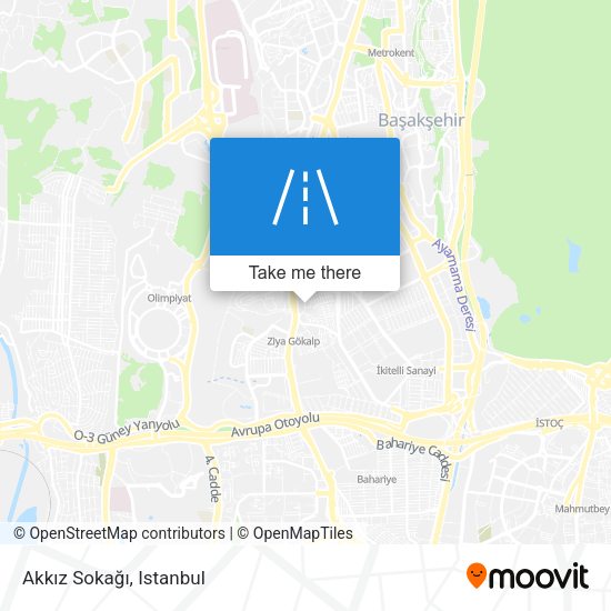 Akkız Sokağı map