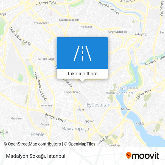 Madalyon Sokağı map