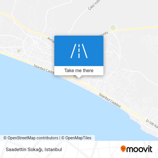 Saadettin Sokağı map