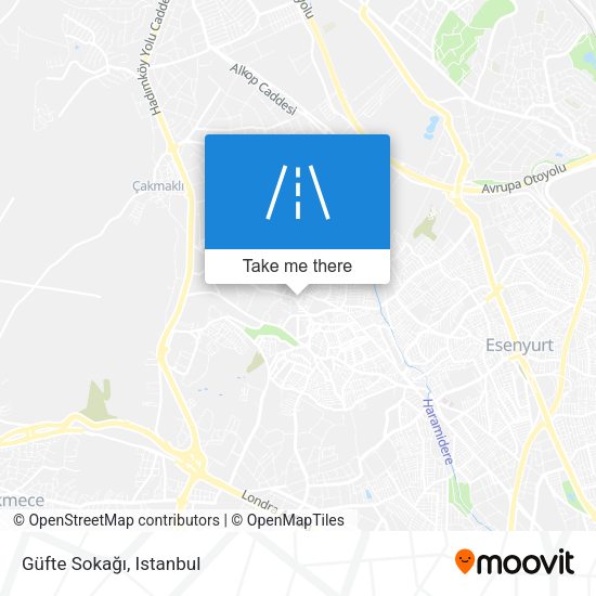 Güfte Sokağı map