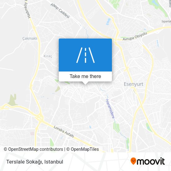 Terslale Sokağı map