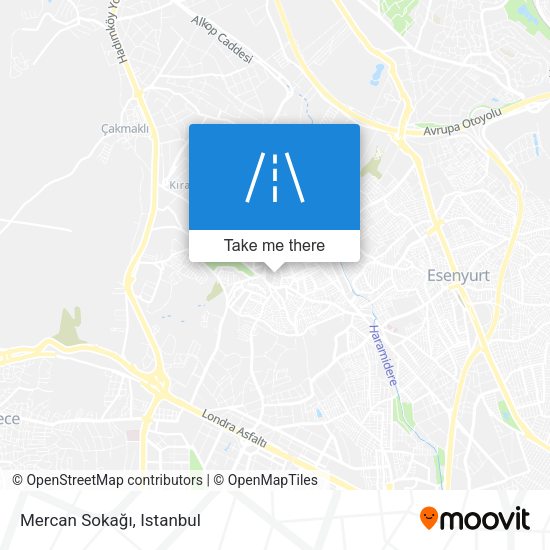 Mercan Sokağı map