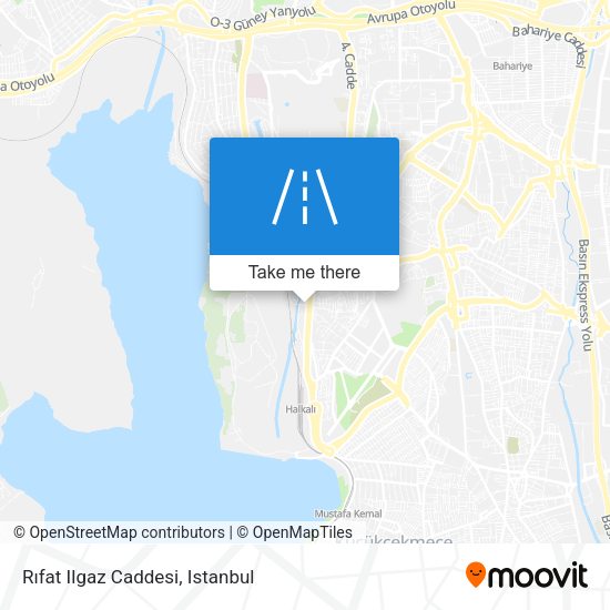 Rıfat Ilgaz Caddesi map