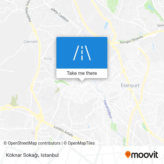 Köknar Sokağı map