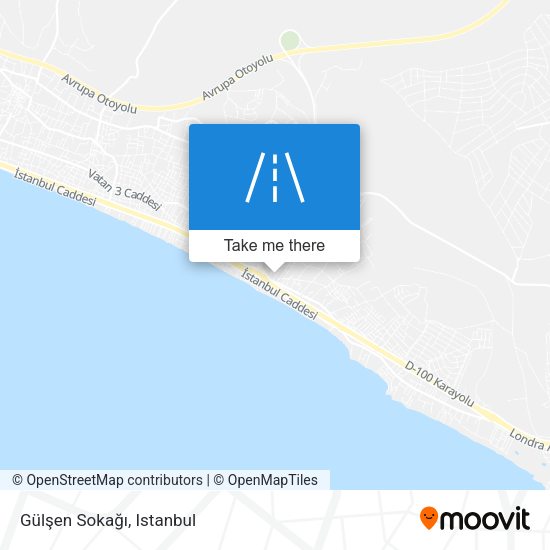 Gülşen Sokağı map