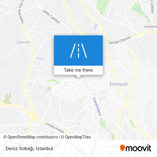 Deniz Sokağı map