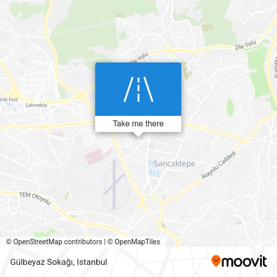 Gülbeyaz Sokağı map
