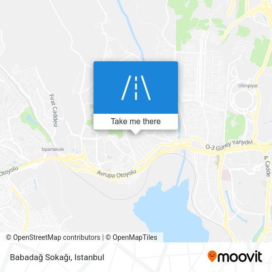 Babadağ Sokağı map