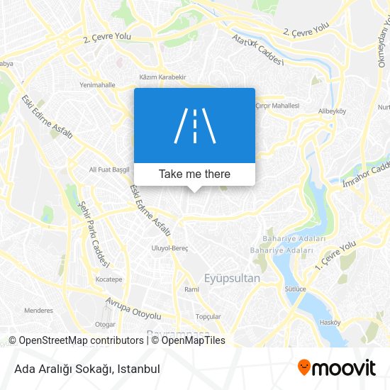 Ada Aralığı Sokağı map