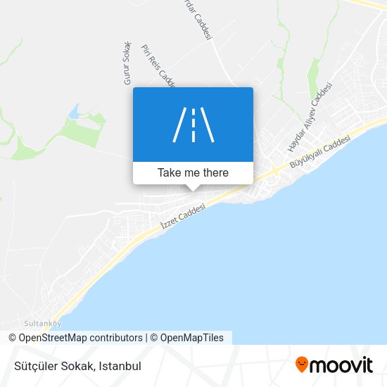 Sütçüler Sokak map