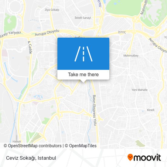 Ceviz Sokağı map