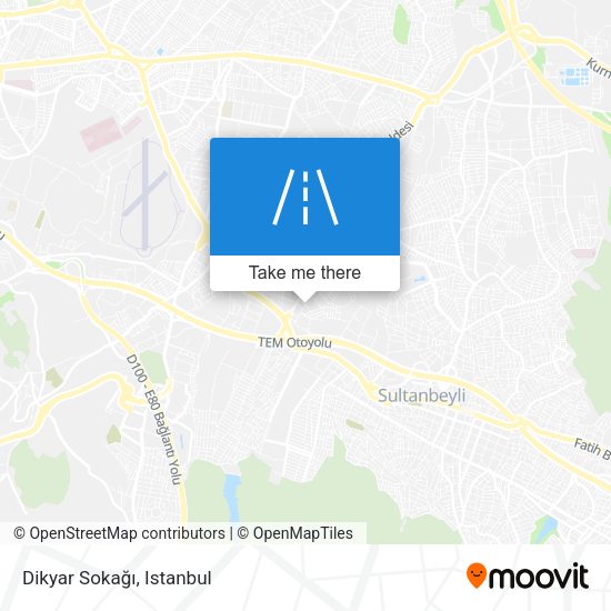 Dikyar Sokağı map