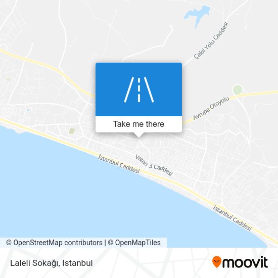 Laleli Sokağı map