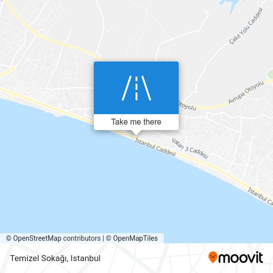 Temizel Sokağı map