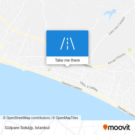 Gülpare Sokağı map