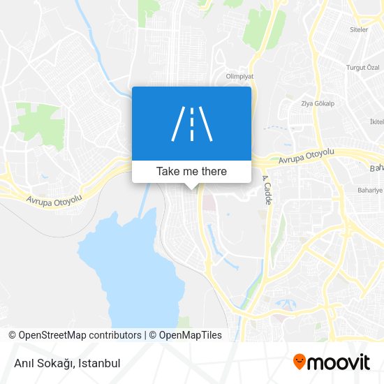 Anıl Sokağı map