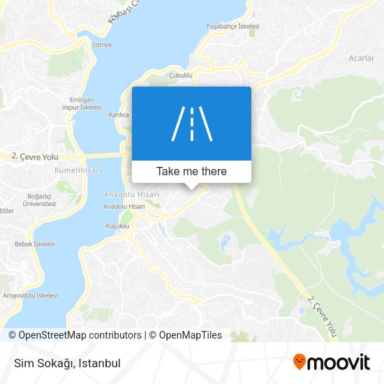 Sim Sokağı map
