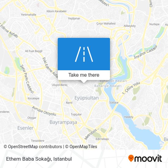 Ethem Baba Sokağı map