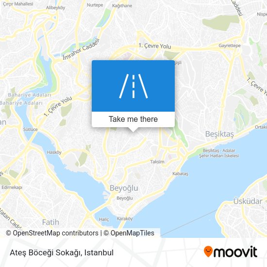 Ateş Böceği Sokağı map