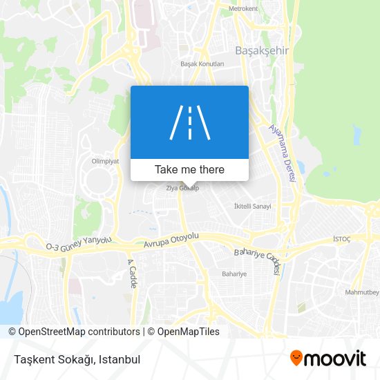 Taşkent Sokağı map