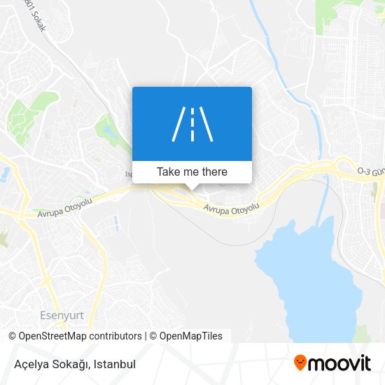 Açelya Sokağı map