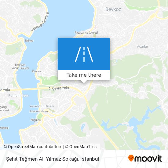 Şehit Teğmen Ali Yılmaz Sokağı map