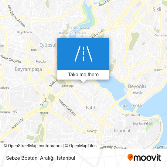 Sebze Bostanı Aralığı map