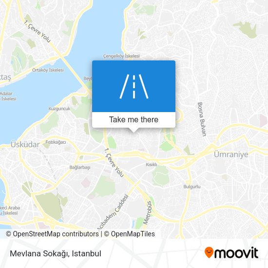 Mevlana Sokağı map