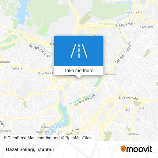 Hazal Sokağı map
