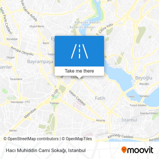 Hacı Muhiddin Cami Sokağı map