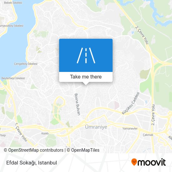 Efdal Sokağı map